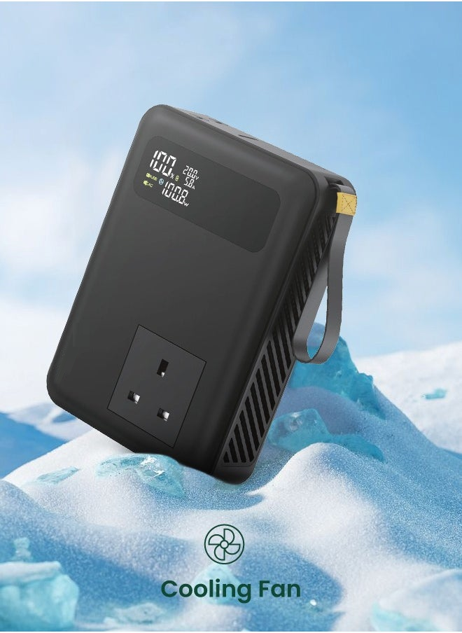 7MD All In One Power Solution 270W Portable Power Bank 27000mAh AC Output PD100W USB C QC Fast Charging for Laptops and Devices |7MD-B93|