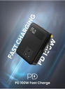7MD All In One Power Solution 270W Portable Power Bank 27000mAh AC Output PD100W USB C QC Fast Charging for Laptops and Devices |7MD-B93|