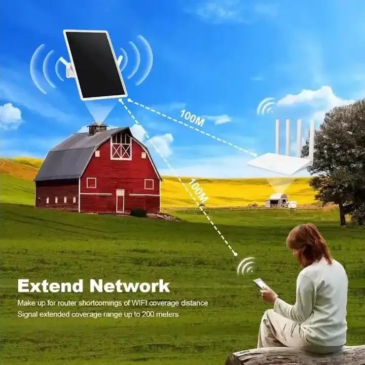 🚨 DISPLAY PIECE 🚨 Low Power Solar 4G LTE Modem Router, Outdoor Wireless Router with SIM Card Slot