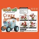 Crazy Car Jumping Dancing Car Toy with Music Lights Remote Control Stunt Car for Kids |HT-2101-A|