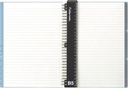 Ghaith and Qalby Etmaan Foldermate A5 Notebook with Inner Pocket Divider High Quality Paper for School Office Notes