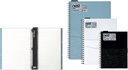 Ghaith and Qalby Etmaan Foldermate A5 Notebook with Inner Pocket Divider High Quality Paper for School Office Notes