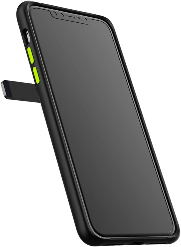 Goui Magnetic Case for iPhone 11 Pro Shockproof Rubber Cover with Magnetic Bars Wireless Charging Compatible
