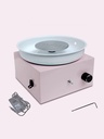 Children Pottery Machine Electric DIY Clay Toy for Kids Ages 6+ DouAini Mini Pottery Wheel with Metal Body Adjustable Speed F1-2
