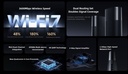 Xiaomi Mesh WiFi System BE3600 Pro Router Dual Band NFC Bluetooth Mesh High Speed 2.5Gbps Ethernet Port (1-PACK)
