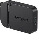 RAVPower PD Pioneer 35W USB C Wall Charger Fast Charging Adapter with GaN Technology for iPhone iPad Samsung Travel Friendly