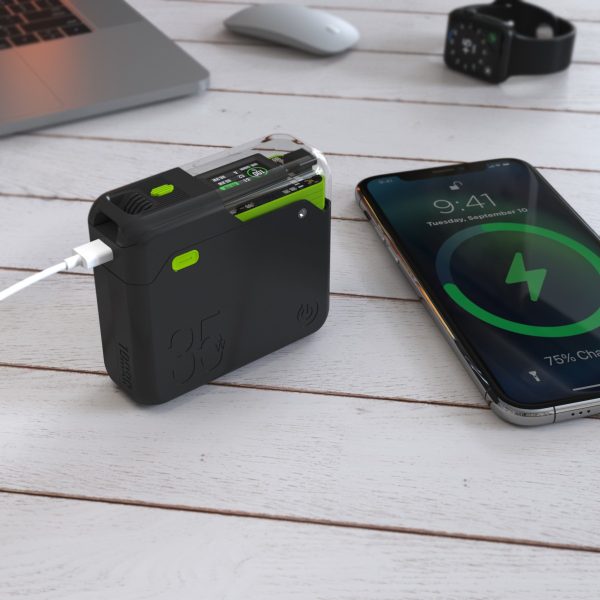Goui Titan 35W Super Fast Power Bank 10000mAh Wireless Charging with USB A and Type C Ports
