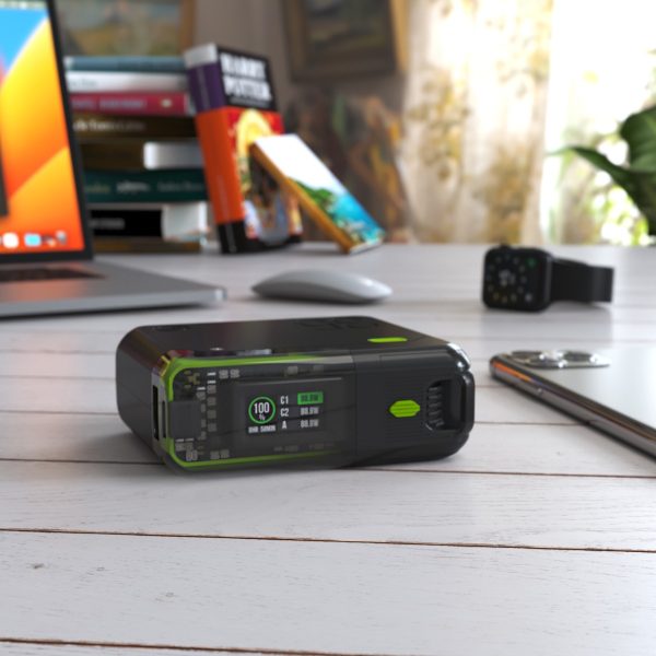 Goui Titan 35W Super Fast Power Bank 10000mAh Wireless Charging with USB A and Type C Ports