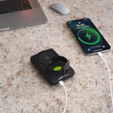 Goui MagPro Magnetic Wireless Power Bank 10000mAh with Finger Holder Fast Charging for iPhone Apple Watch and Qi Devices MODEL NO. G-MAG2