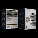 LePRESSO Dual Boiler Espresso Machine Grinder Steamer 15 Bar Pressure 2L Tank 2672W Stainless Steel Coffee Maker (LP036-LPCFFM0036)