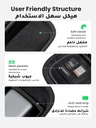 UGREEN Travel Electronics Organizer Cable Accessories Storage Case Waterproof Hard Pouch for Cords Chargers Adapters Gadgets