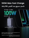 UGREEN Nexode Pro 100W USB C Charger GaN II Fast Charging Adapter 3 Port Laptop Phone Wall Charger for MacBook iPhone iPad Samsung Steam Deck Model: X757 | P/N: 25875