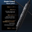 UGREEN USB C Earphones Wired Type C Headphones with Mic and Volume Control for iPhone 16 Samsung Galaxy S24 S23 iPad Pro Air Noise Cancelling 14mm Driver Model: EP106