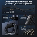 UGREEN USB C Earphones Wired Type C Headphones with Mic and Volume Control for iPhone 16 Samsung Galaxy S24 S23 iPad Pro Air Noise Cancelling 14mm Driver Model: EP106
