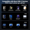 UGREEN USB C Earphones Wired Type C Headphones with Mic and Volume Control for iPhone 16 Samsung Galaxy S24 S23 iPad Pro Air Noise Cancelling 14mm Driver Model: EP106