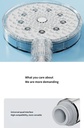 Xiaomi Mijia Pressurized Handheld Shower Head with Adjustable Water Spray Low Noise Anti Scald Design High Pressure Water Flow |MJZYSCHS01DB|