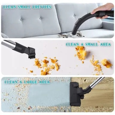 Winning Star 25L Dry Wet Vacuum Cleaner 1600W Copper Motor 16kPa Suction Stainless Steel Tank Multi Surface Cleaning |ST-5034|