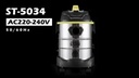 Winning Star 25L Dry Wet Vacuum Cleaner 1600W Copper Motor 16kPa Suction Stainless Steel Tank Multi Surface Cleaning |ST-5034|