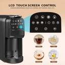 7MD Multifunctional Capsule Coffee Machine 20 Bar Pump Pressure 700ml Water Tank NTC Smart Temperature Control Compatible with Nespresso Dolce Gusto Ground Coffee Pods |7MD-C004|