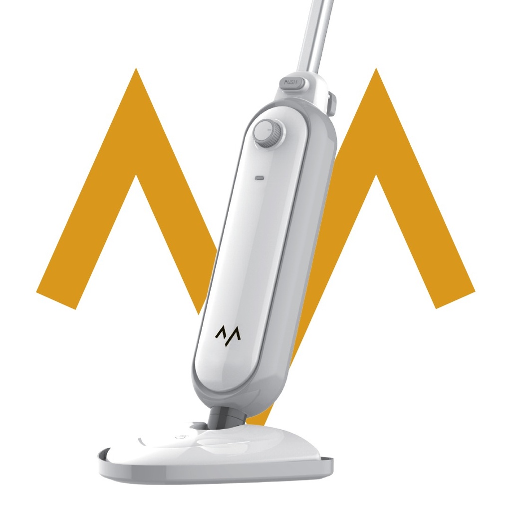 7MD Steam Mop 1300W High Temperature Steam Cleaner with 350ml Water Tank 99% Microbes elimination Power Fast Heating 5m Power Cord