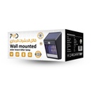 7MD Wall Mounted Solar Insect Killer Lamp 5W Dual-Function LED Mosquito Zapper with 1200mAh Battery and Type C Charging