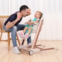 BeBehoo FD80013 Multifunctional Baby Feeding Chair With Wheels Adjustable Infant Dining Table Portable Baby Chairs Tableware From Xiaomi Youpin