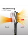 TYMO AIREXCEL 3 on1 Round high speed hot air brush - grey | HC302 |