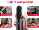 TYMO PORTA Portable Hair Straightening Brush | HS120/P |