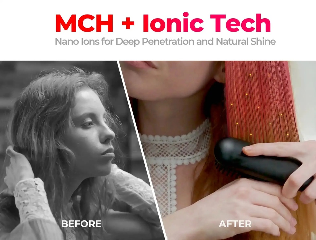 TYMO PORTA Portable Hair Straightening Brush | HS120/P |