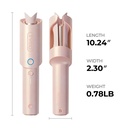 TYMO CURLGO - Cordless Auto Curling Iron 1 Inch Ceramic Barrel with T-GLOSS Coating | 759041280444 |