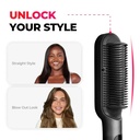 TYMO RING PLUS Ionic Hair Straightening Comb with 9 Temperature Settings - LED Display | HC103 |