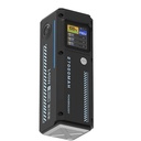 Powerology 27000mAh Smart Display Power Bank 140W PD3.1 USB-C Fast Charging Portable Charger with 3-Port Output for Laptop Tablet and Smartphone Simultaneous Charging