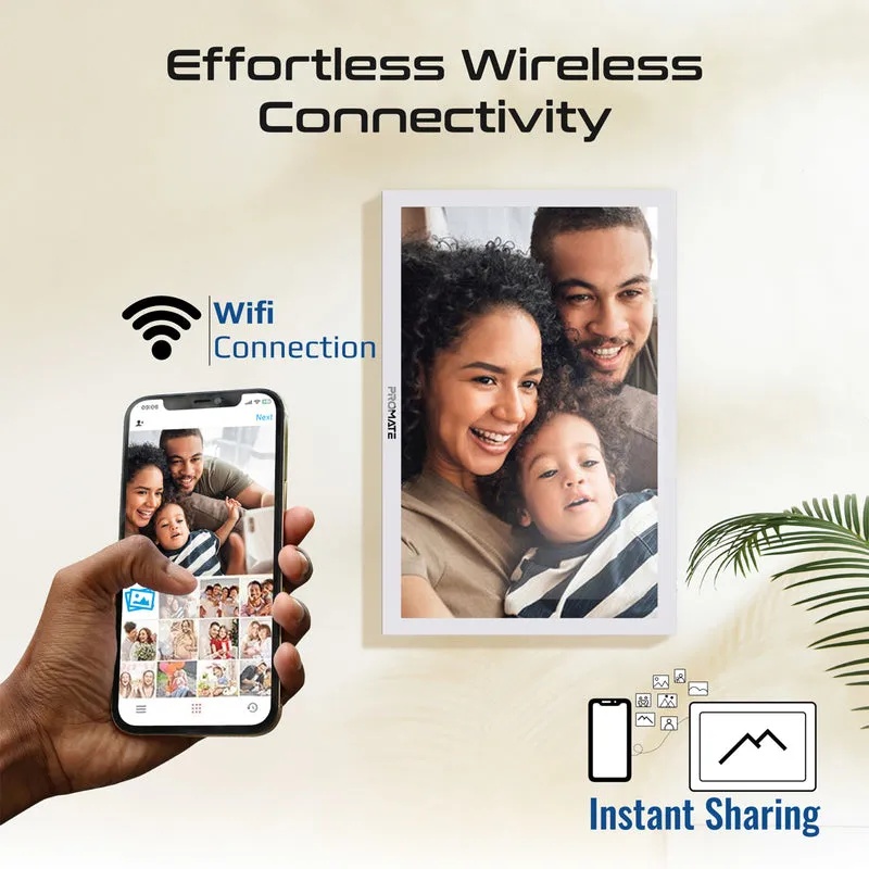 15.6" Vibrant Full HD Smart Multimedia Wi-Fi Digital Photo Frame | Memoria-15 |