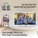 15.6" Vibrant Full HD Smart Multimedia Wi-Fi Digital Photo Frame | Memoria-15 |