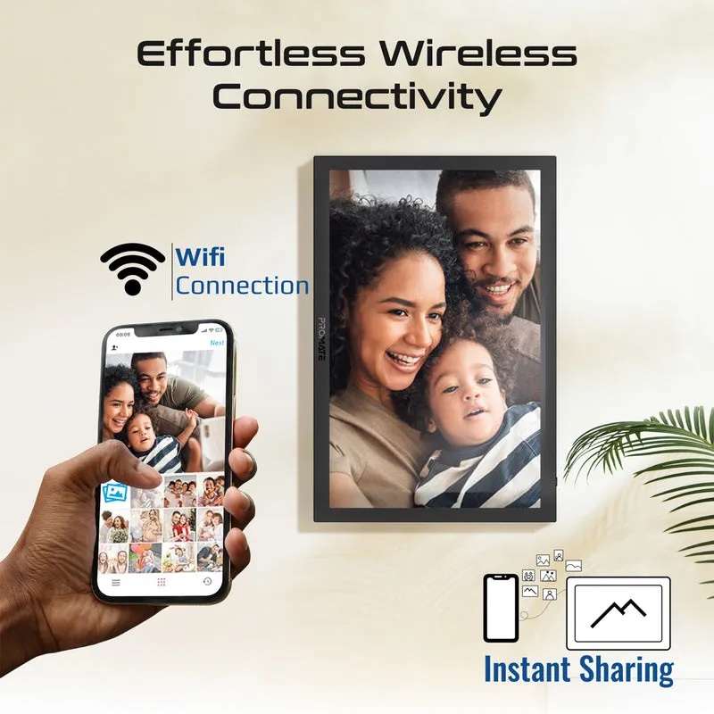 15.6" Vibrant Full HD Smart Multimedia Wi-Fi Digital Photo Frame | Memoria-15 |