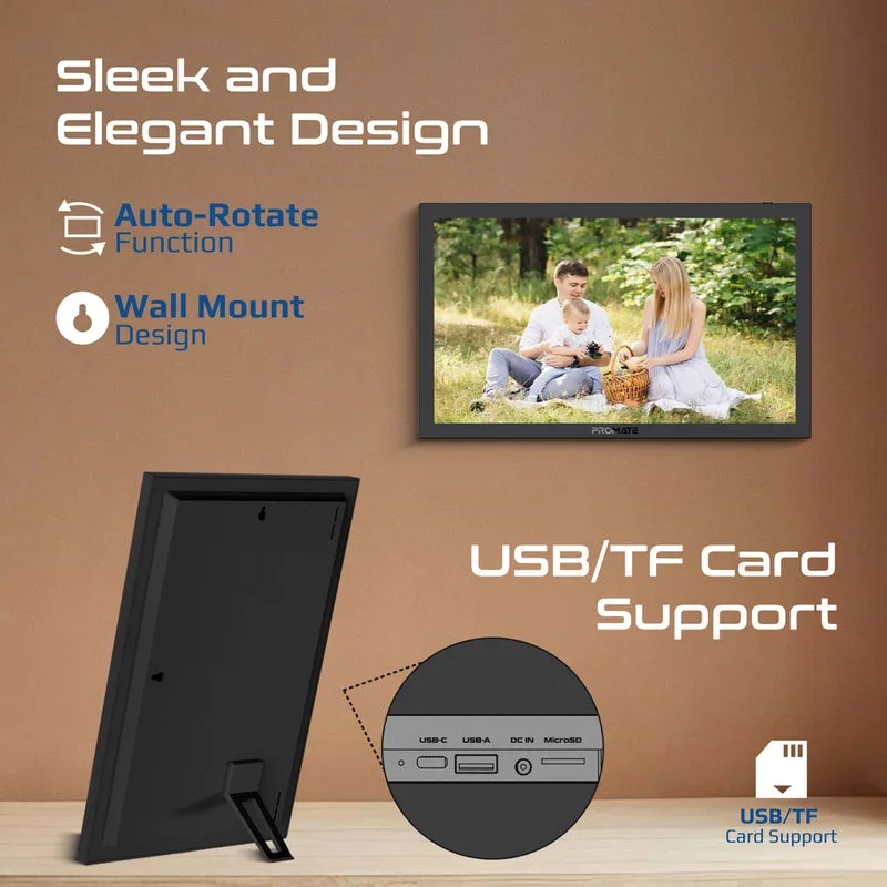 15.6" Vibrant Full HD Smart Multimedia Wi-Fi Digital Photo Frame | Memoria-15 |