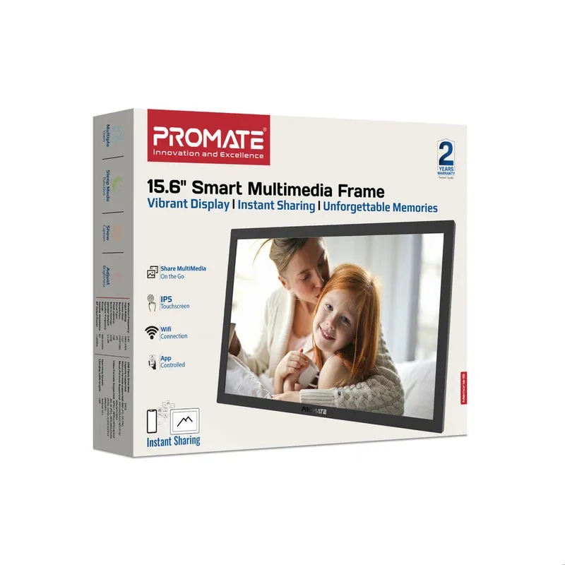 15.6" Vibrant Full HD Smart Multimedia Wi-Fi Digital Photo Frame | Memoria-15 |