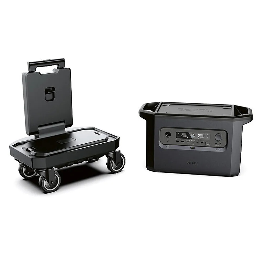 UGREEN Power Station 2048Wh 2300W EV Rated LiFePO4 Portable Generator Fast Charge 1.5H Solar Car Anderson DC Backup Power- GS2200