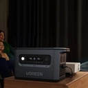 UGREEN Power Station 2048Wh 2300W EV Rated LiFePO4 Portable Generator Fast Charge 1.5H Solar Car Anderson DC Backup Power- GS2200
