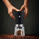 LePresso Cordless Electric Conical Burr Grinder 800mAh Rechargeable Portable Coffee Mill 35g Capacity USB Charge 40 Cups Battery Powered Espresso Grinder