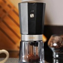 LePresso Cordless Electric Conical Burr Grinder 800mAh Rechargeable Portable Coffee Mill 35g Capacity USB Charge 40 Cups Battery Powered Espresso Grinder | LPRCGRBK |