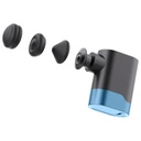 Powerology Ultra Mini Travel Massager 750 mAh Portable Muscle Relief 40 W Low Noise 4.5 Hr Runtime Type‑C Rechargeable 3 Speed 4 Massage Heads | SM011 | PSM011 |