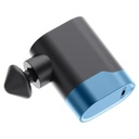 Powerology Ultra Mini Travel Massager 750 mAh Portable Muscle Relief 40 W Low Noise 4.5 Hr Runtime Type‑C Rechargeable 3 Speed 4 Massage Heads | SM011 | PSM011 |