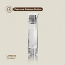 Lepresso Carbonator Instant Sparkling Water 800mL Portable CO2 Bottle Fizzing System Efficient Durable Compact