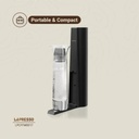 Lepresso Carbonator Instant Sparkling Water 800mL Portable CO2 Bottle Fizzing System Efficient Durable Compact