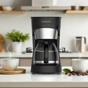 LePresso Drip Coffee Maker with Glass Carafe 900W 1.5L Water Tank ‑ Touch Control Stay‑Warm Function Washable Nylon Filter | LP041 | LPCFFM0041 |