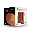 7MD Glasses Storage box | Portable Leather Case | 7MD-25422 | 
