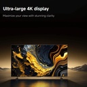 Xiaomi TV Max 100" 2025 – QLED 4K (3840×2160) Gaming TV | 144Hz, Dolby Vision, HDR10+, Google TV, Chromecast, AirPlay, Bluetooth 5.2, Wi-Fi 6, HDMI 2.1