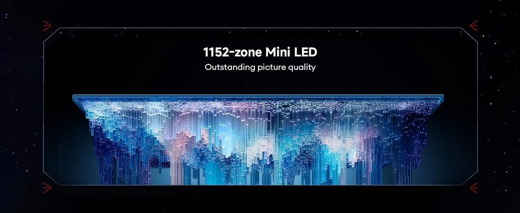 Xiaomi Mini LED Gaming Monitor G Pro 27i 27 inch QHD 2560x1440 180Hz 1ms HDR1000 1000 nits Peak Brightness 99% DCI-P3 Colour Calibration