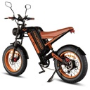 Kugoo V6 Harley Electric Bike 48V 28Ah 1000W Dual Motor Fat Tire 20 inch Foldable E Bike 50km h 70km Range 150kg Load